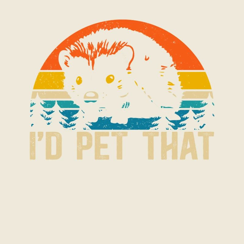 Hérisson Hérisson Amoureux | Drôle de cadeau hérisson