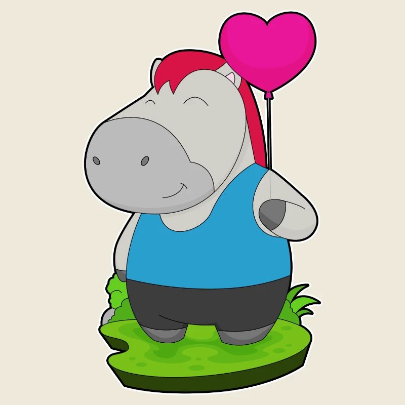 Pferd Luftballon