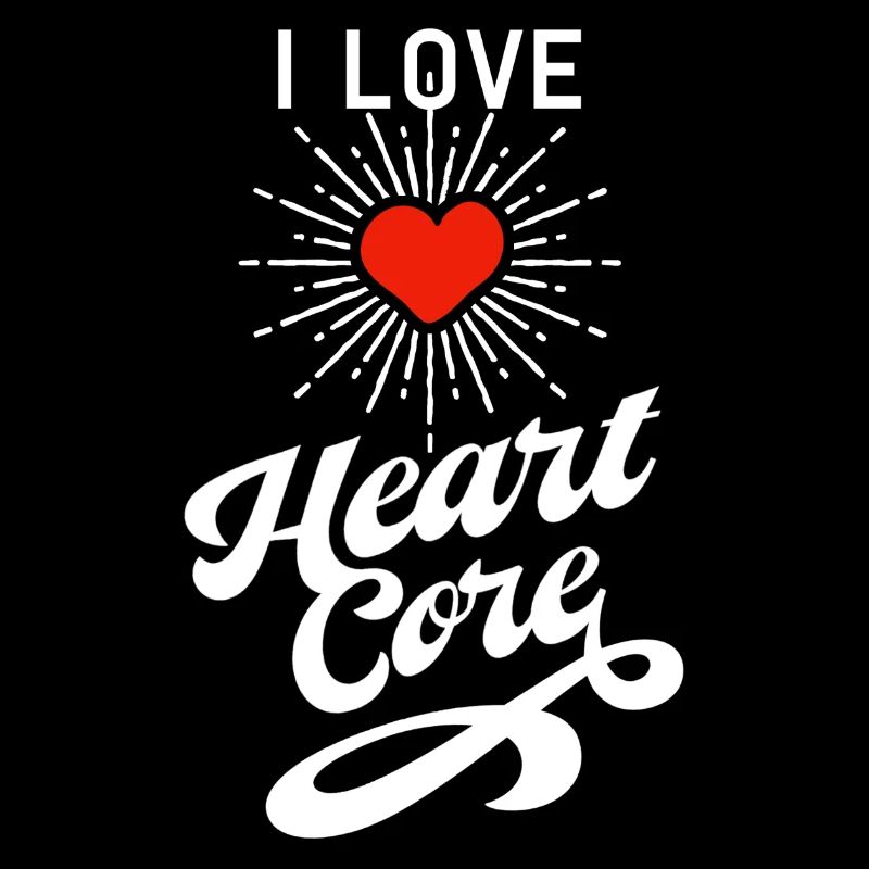 Statement Shirt: I Love Heart-Core