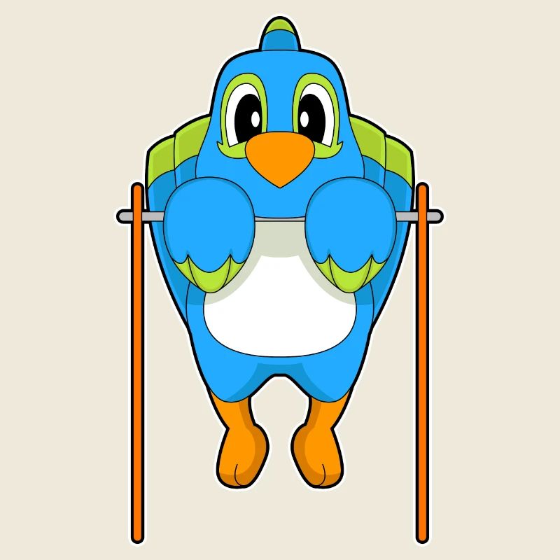 Parrot Bodybuilder Tractions