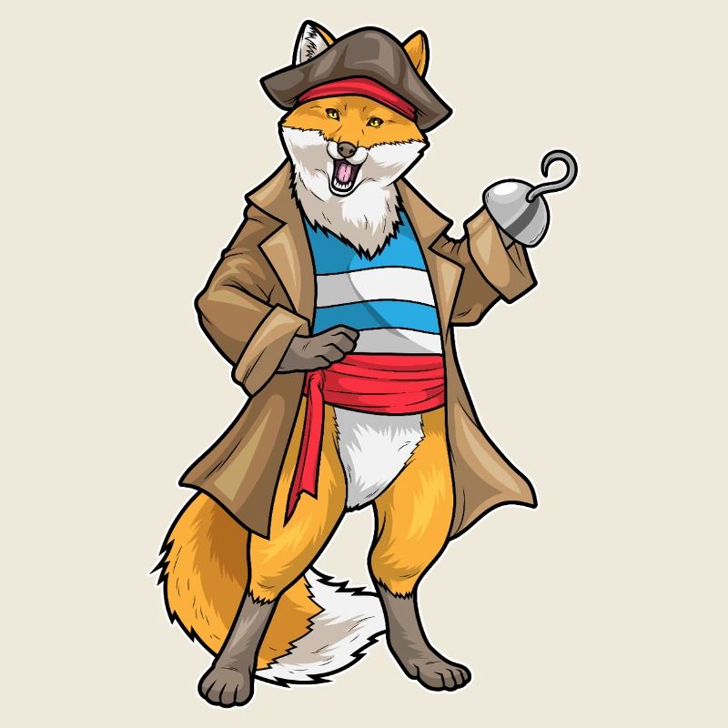 Fuchs Pirat Hakenhand