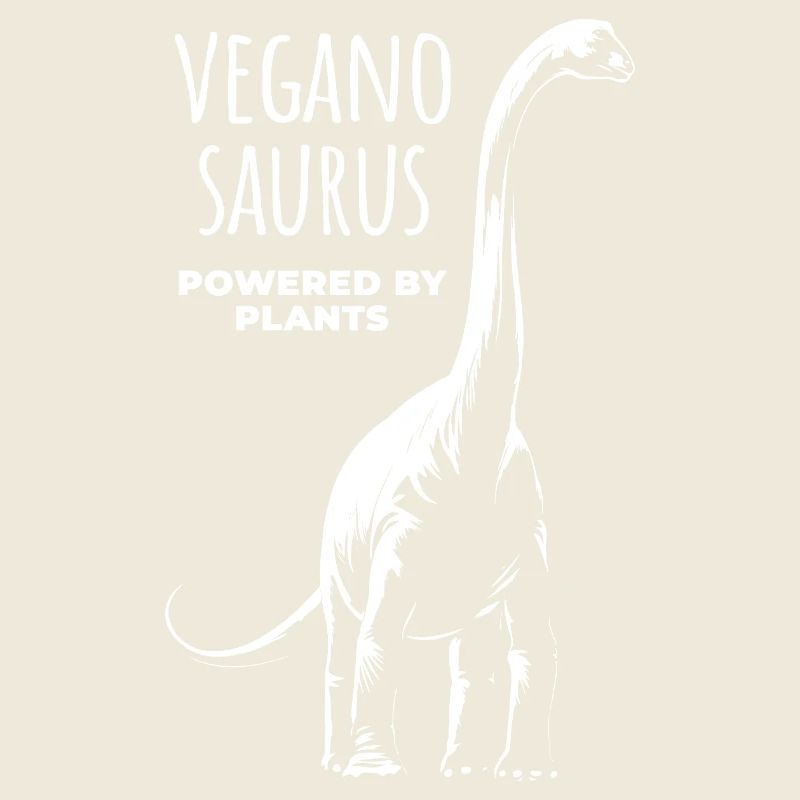 Veganosaurus - Powered by plants - Veggie