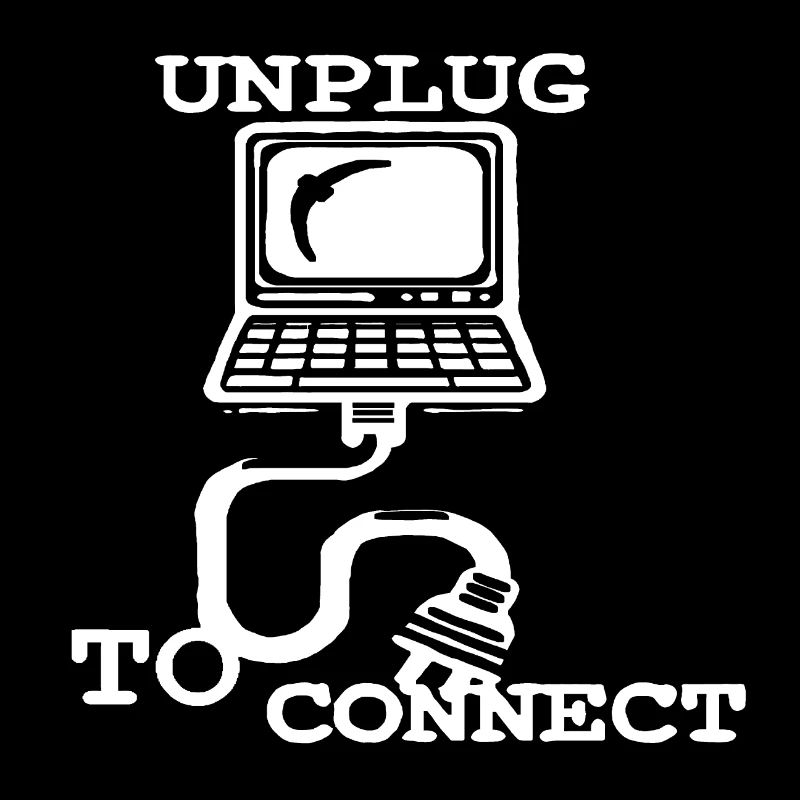 unplug to connect