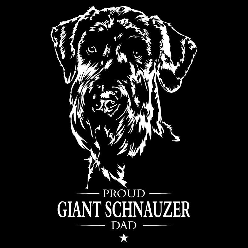 Giant Schnauzer Dad Hunde Hund Wilsigns