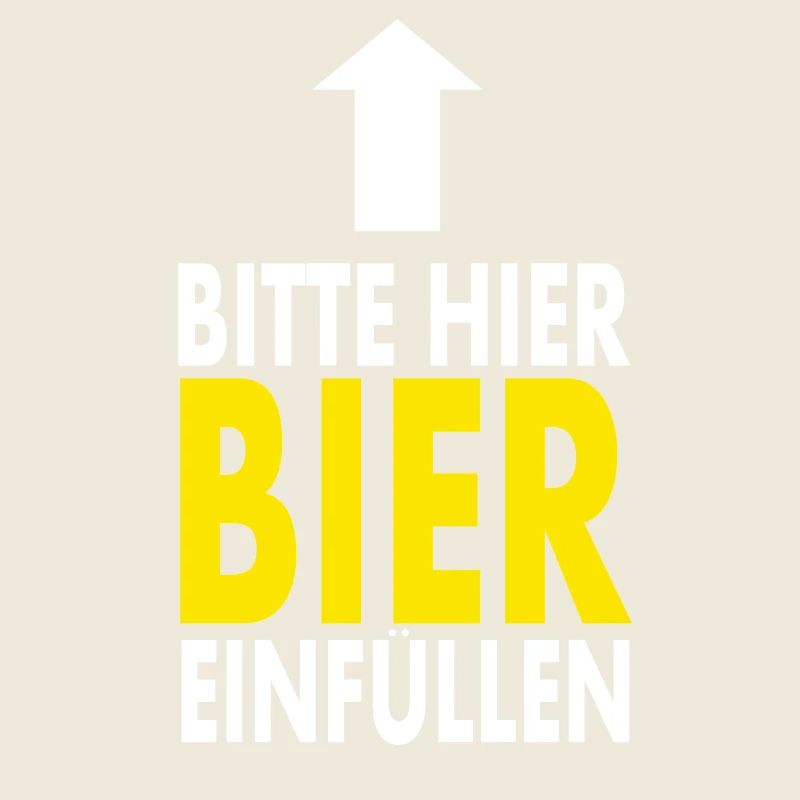 Hier Bier einfüllen