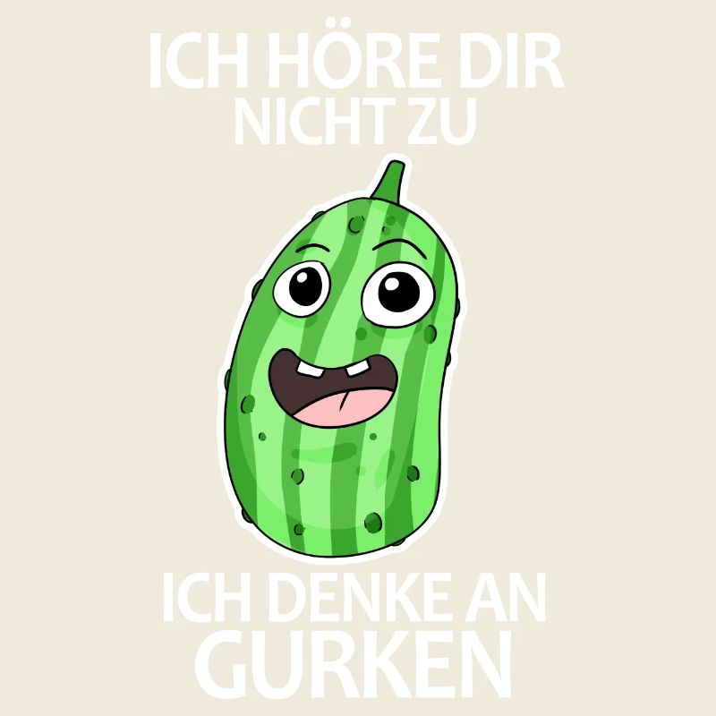Ich denke an Gurken