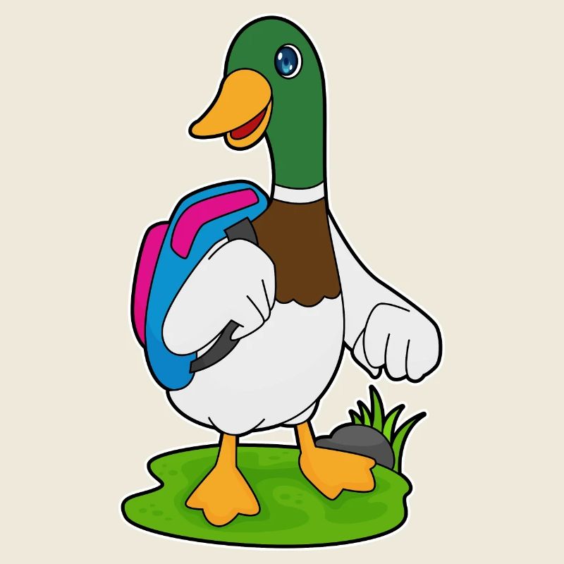 Randonnée à dos pour randonneurs canards