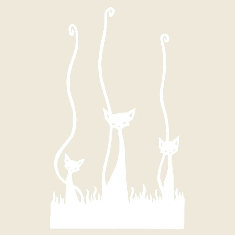 The Three White Cats