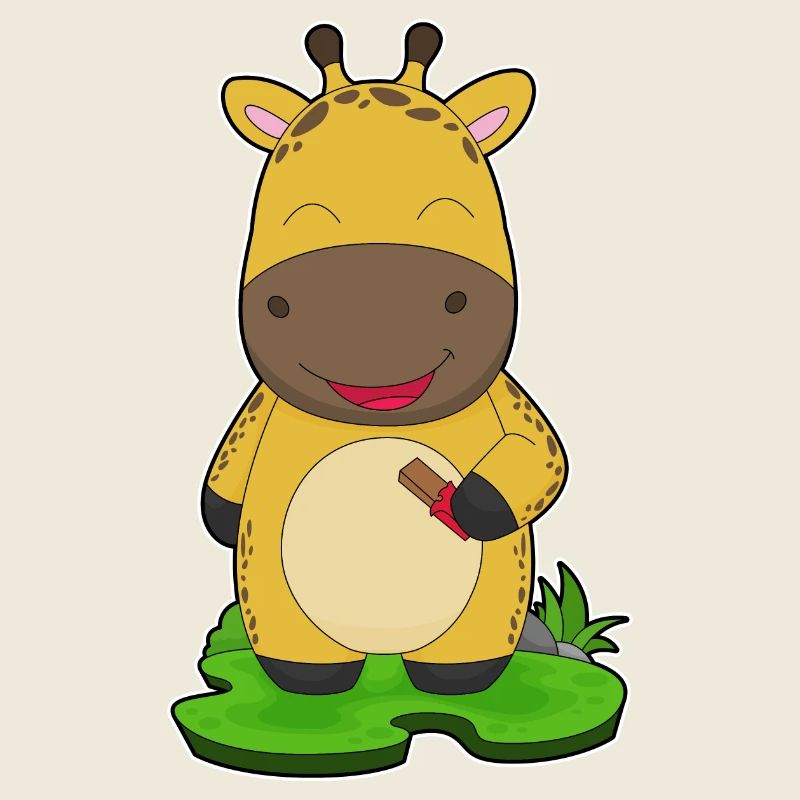 Giraffe Schokoriegel