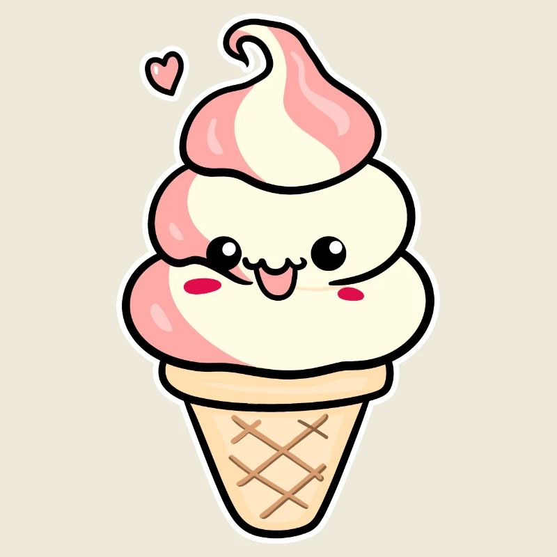 Cartoon Eiscreme