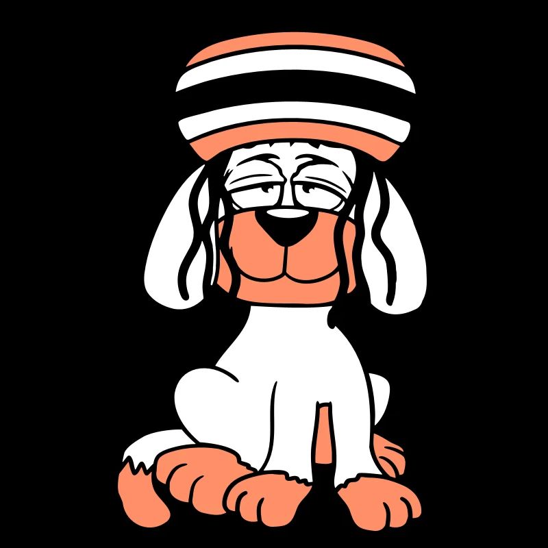 Chien Reggae Dreadlocks Chapeau Chill Décontracté Cool