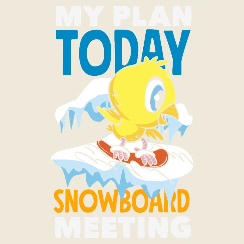 Télésiège de réunion de snowboard snowboard