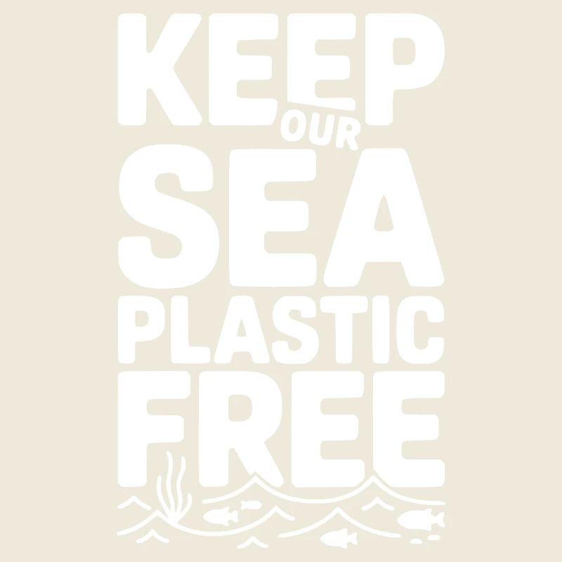 Halten Sie unser Meer plastikfrei