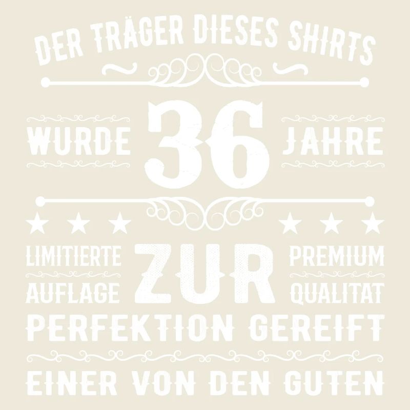 36 Years Gift Idea for 36 - Birthday