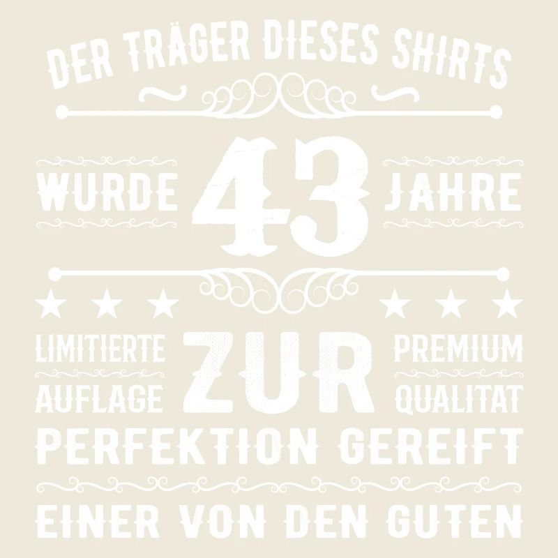 Idée cadeau 43 ans pour 43 ans - Anniversaire