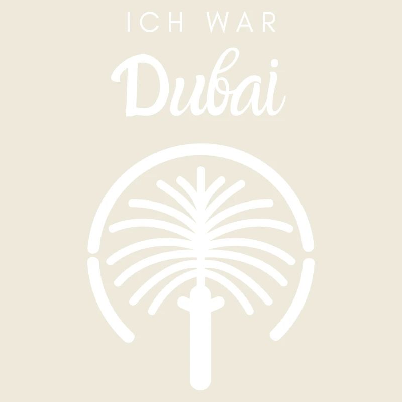 Dubai Palme Silhouette