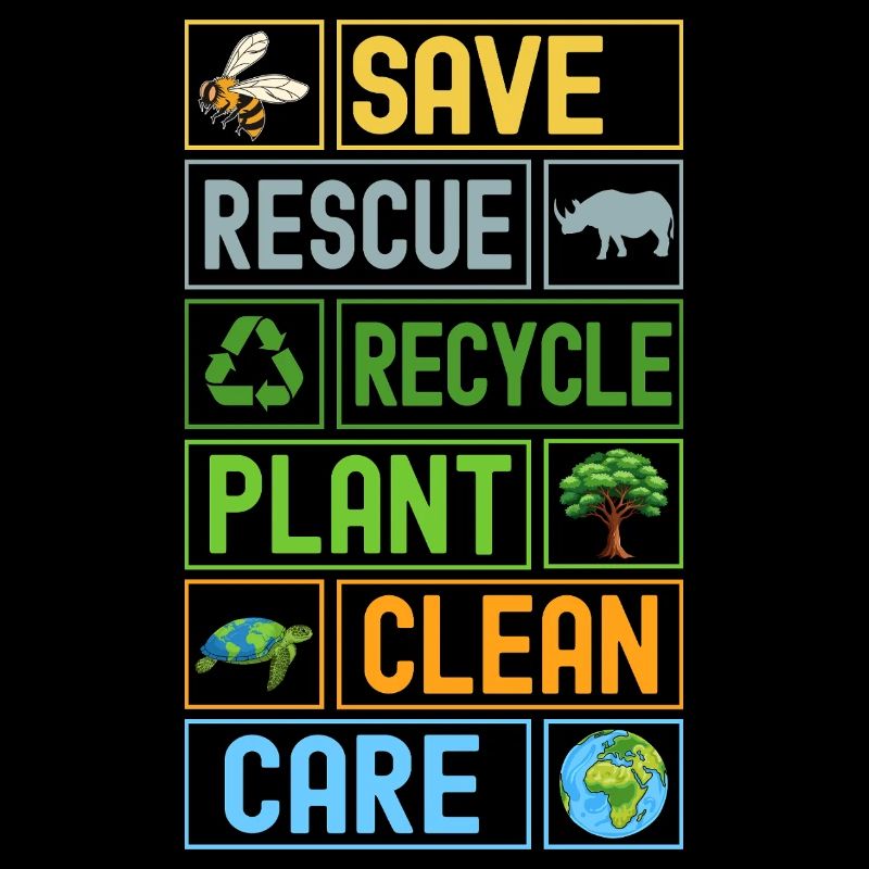 Speichern Retten Recyceln Anlage Saubere Pflege