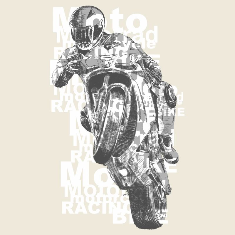 Motorcycle Rider Collage