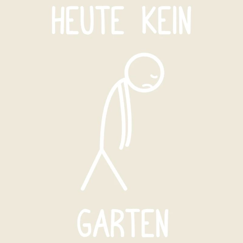 Gärtner Gartenarbeit Heute kein Garten