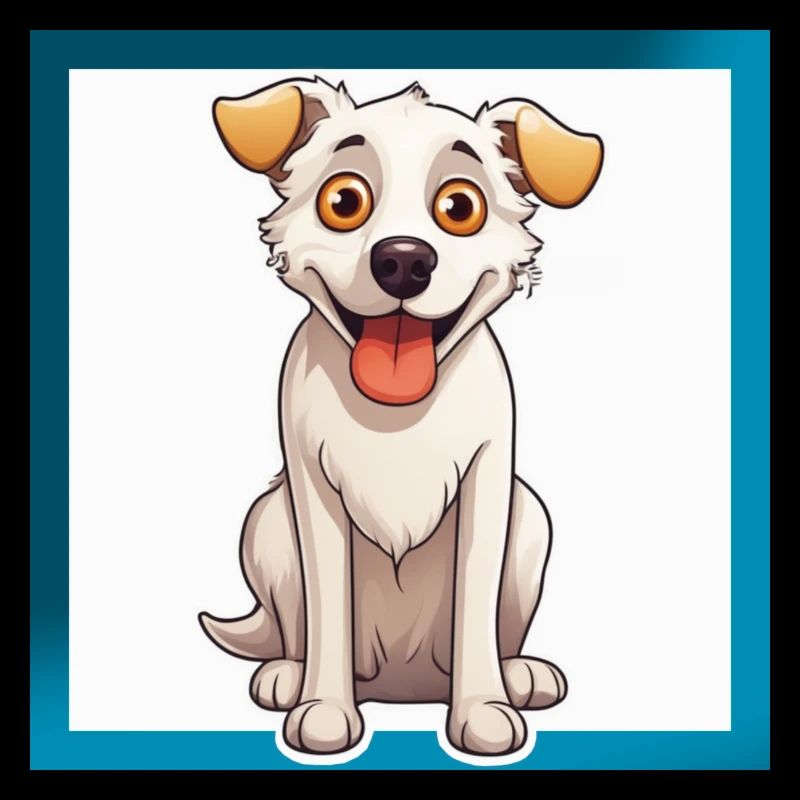 Chien de dessin animé 5