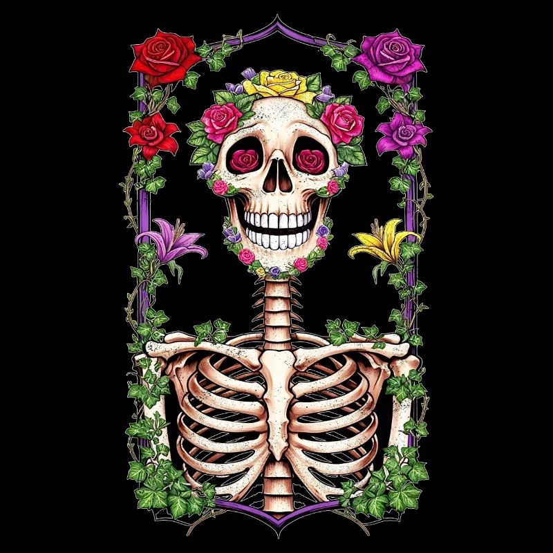 Squelette floral 1