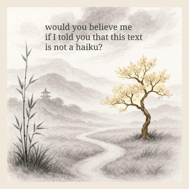 What's a haiku?