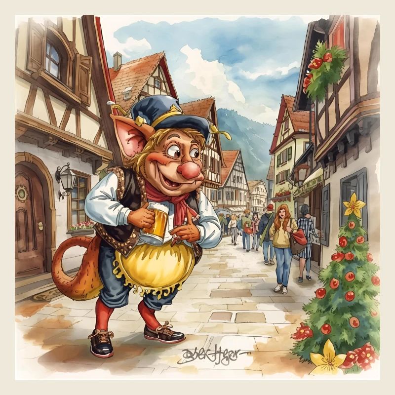 Goblin am Weihnachtsmarkt