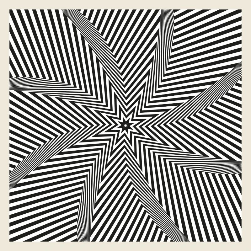 Starburst optisches Labyrinth