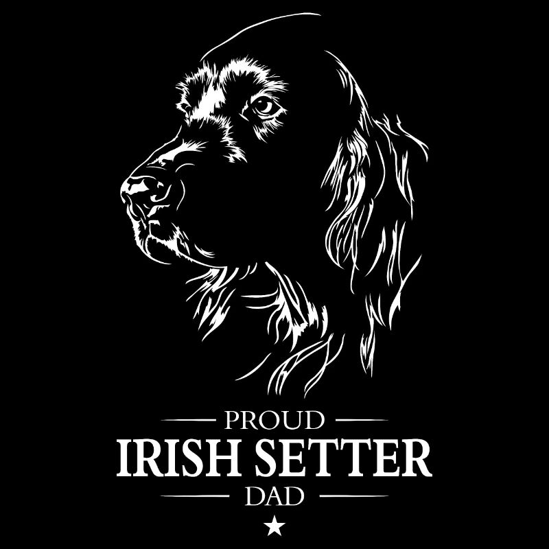 Irish Setter Dad Hunde Hund Wilsigns
