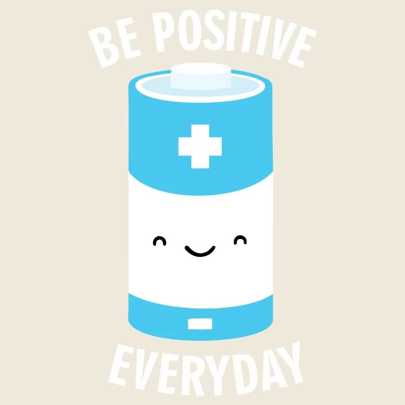 Sei jeden Tag positiv