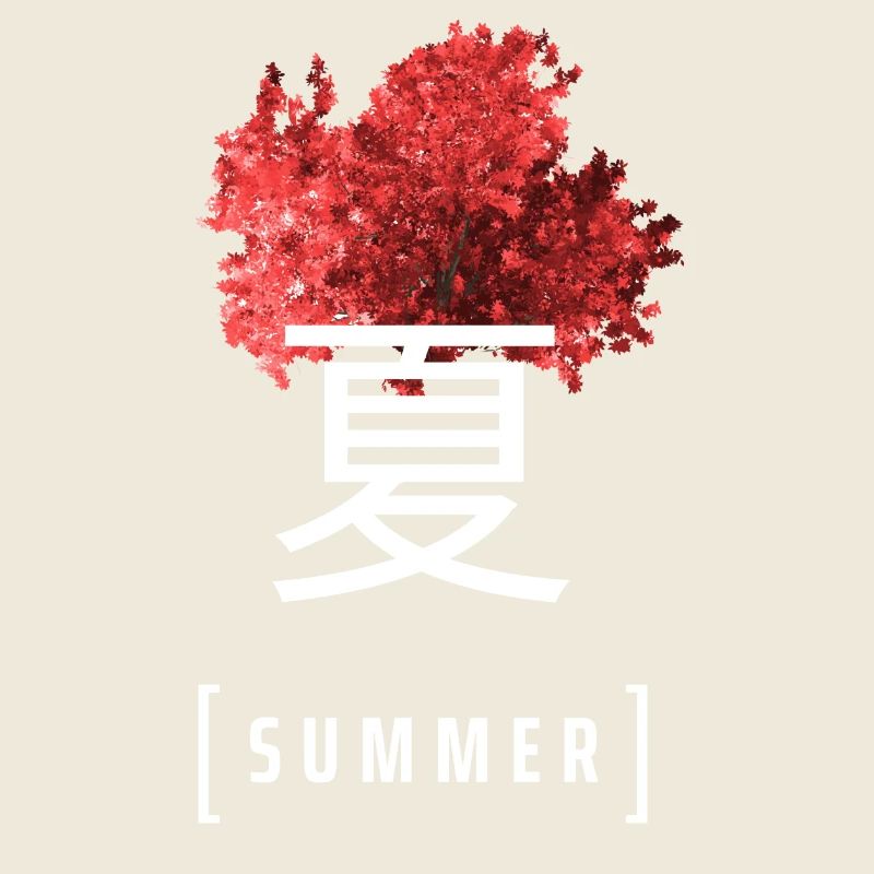 NATSU - SUMMER - SOMMER - JAPANISCH