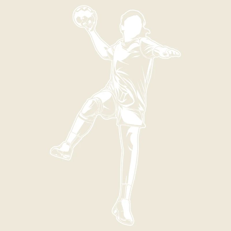 Joueuse de handball