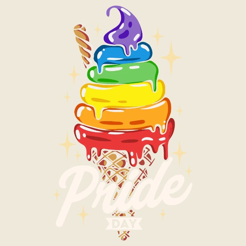 Rainbow Ice Cream Pride