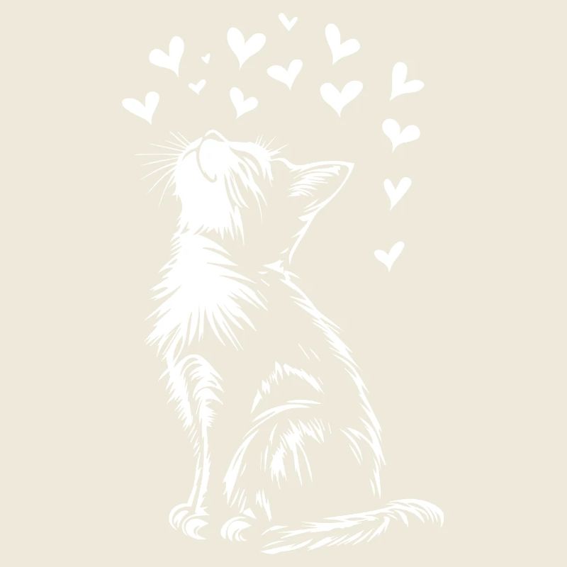 Cute Cat Hearts Cats