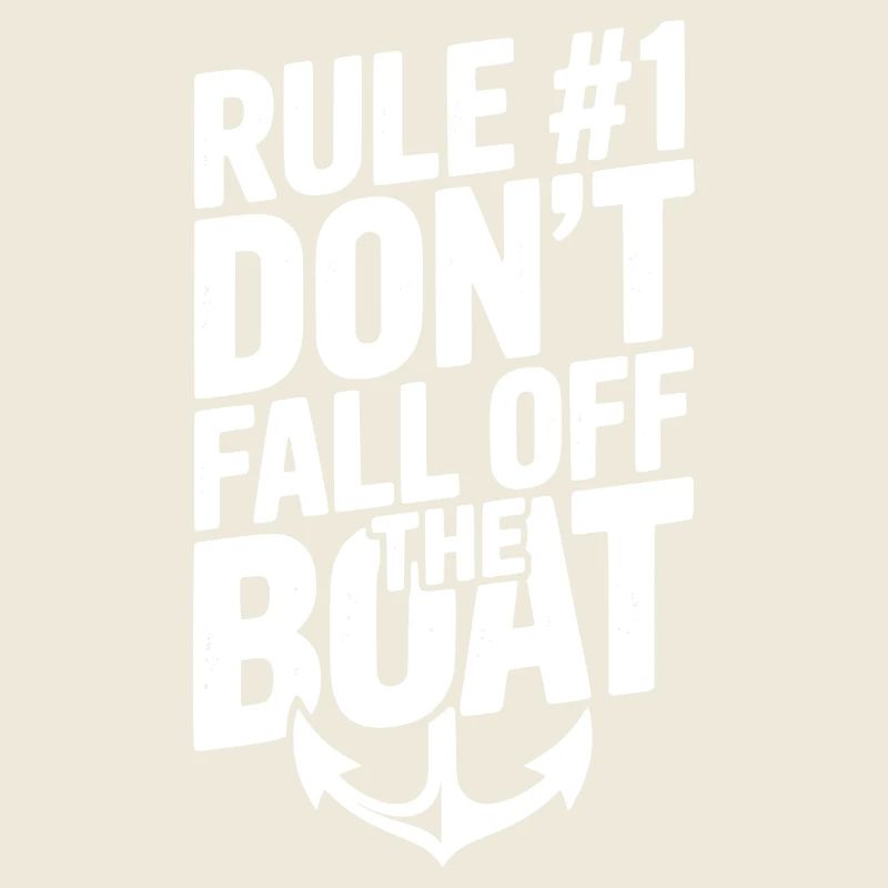 Regel #1: Fallen Sie nicht vom Boot