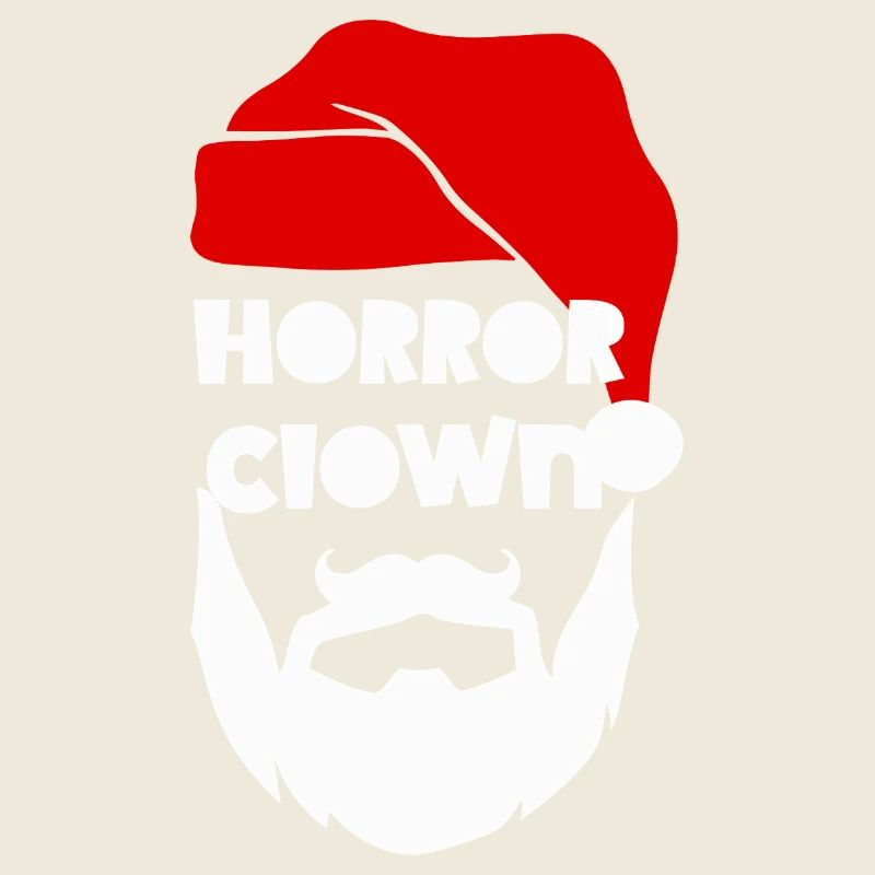 Horreur Clown Père Noël