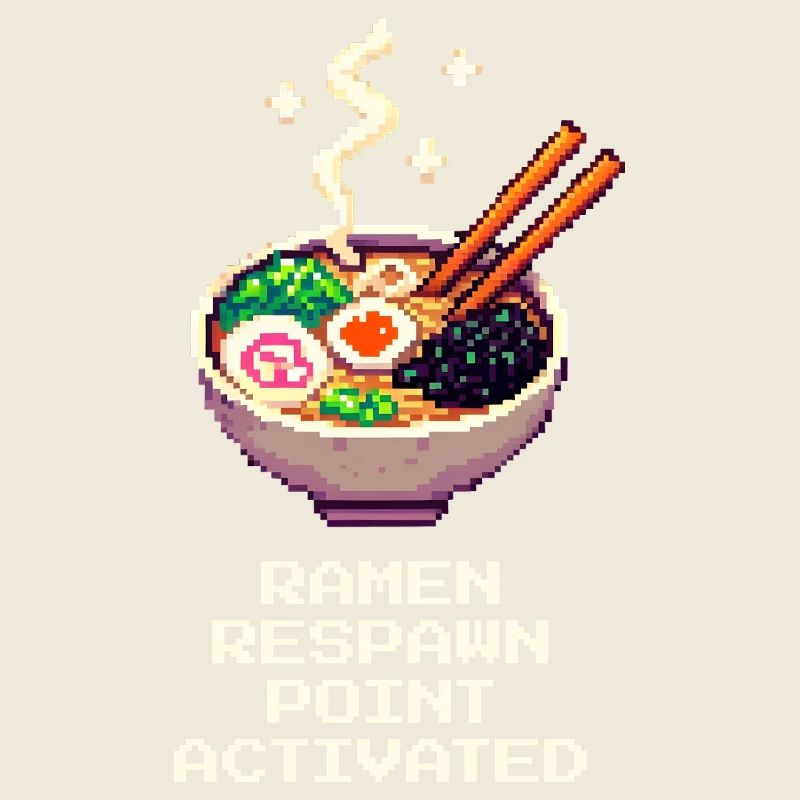 Réapparition de ramen activée | Humour de Ramen Bowl