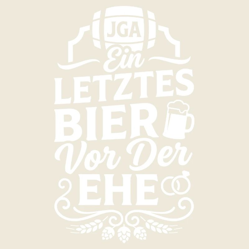 Letztes Bier Vor Der Ehe – Typografie