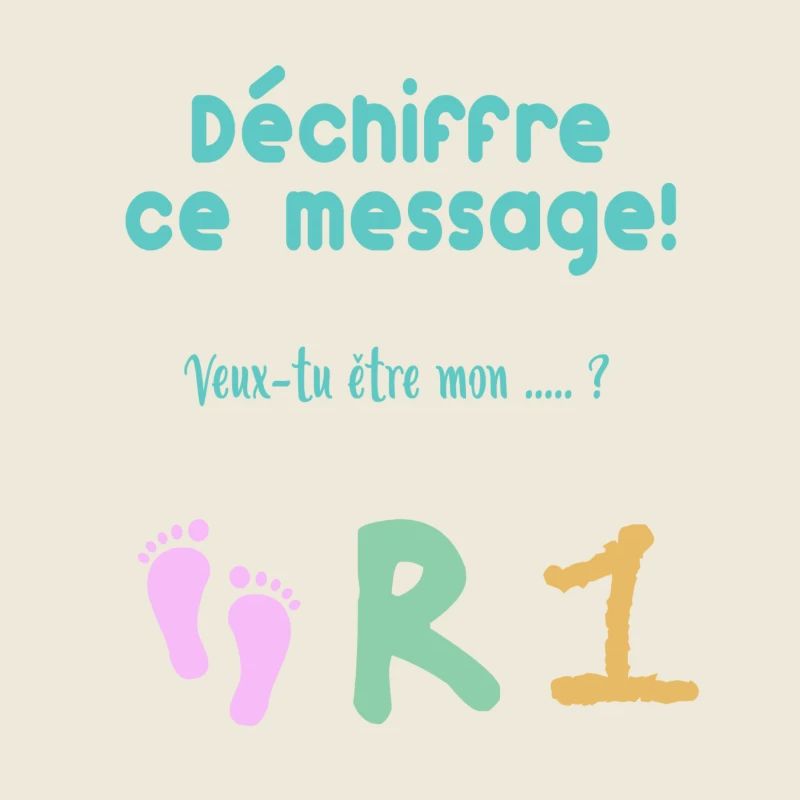 Déchiffre le message ! Parrain