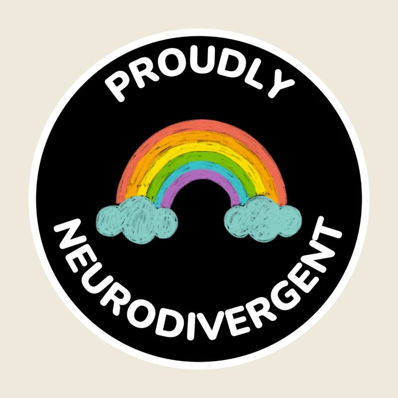 Neurodivergent ADHD Sticker