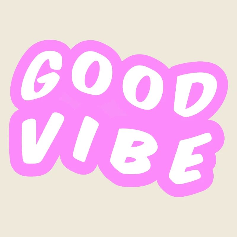 Good Vibe Pastel Pink