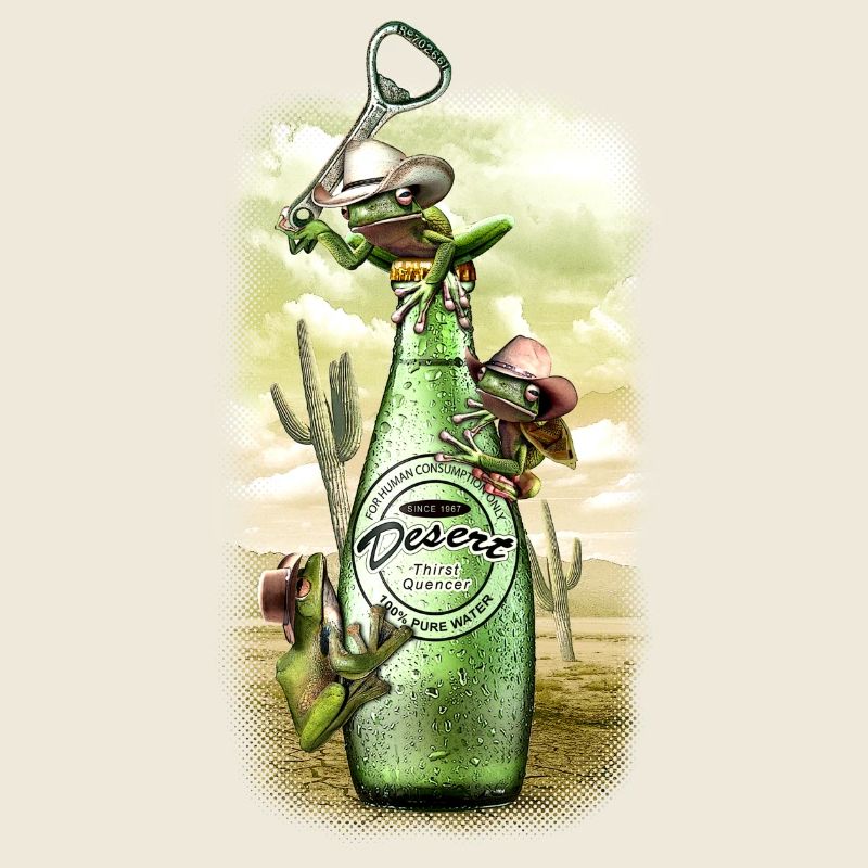 THIRSTY FROGS