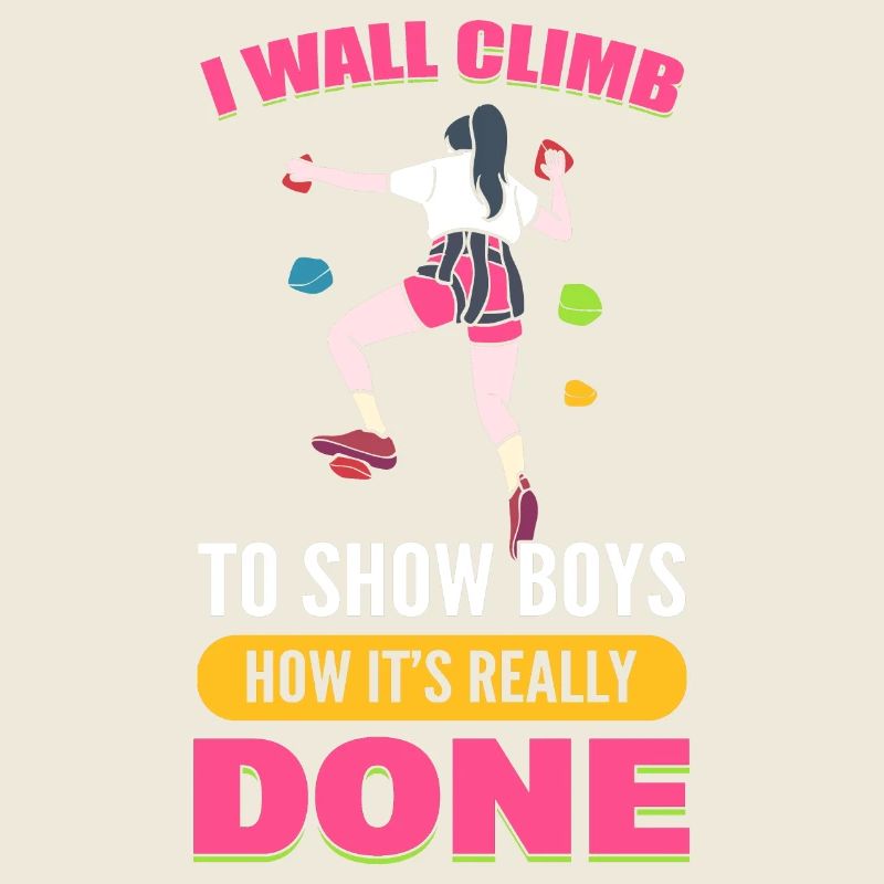 Wall Climber Rock Climbing Wall Climbing Party