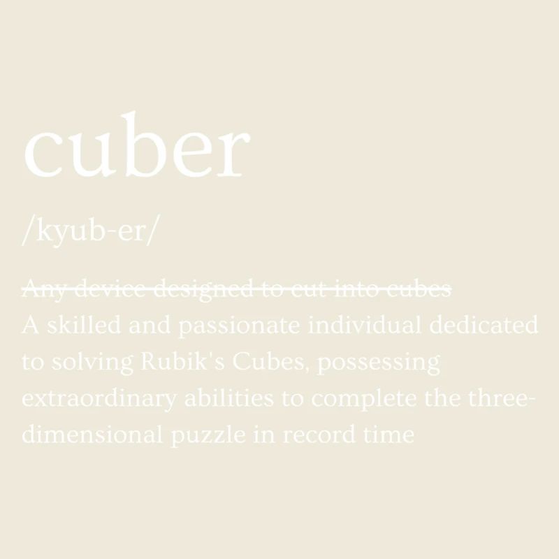 Cuber definition