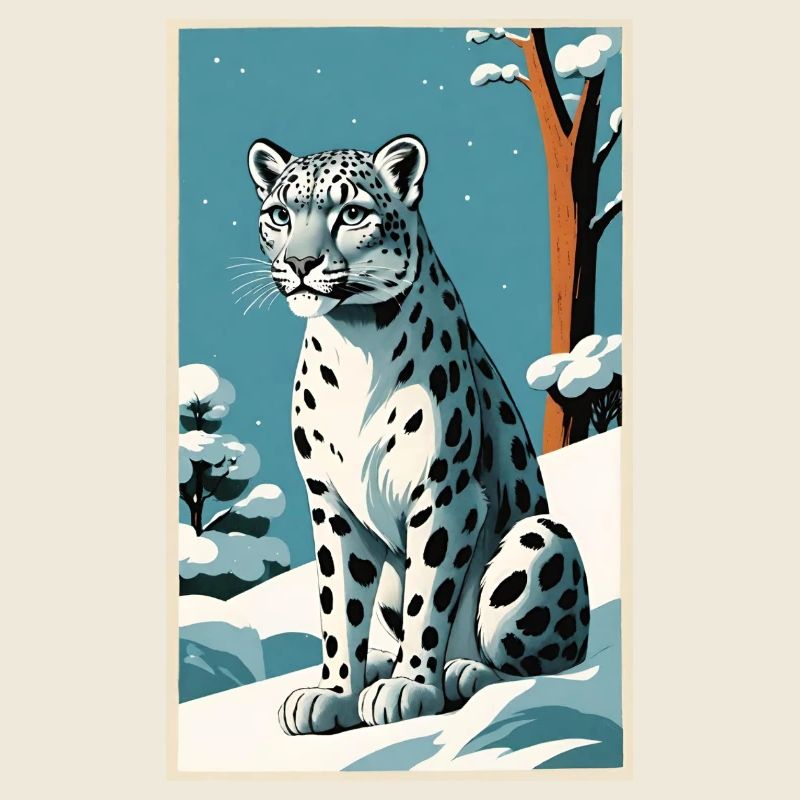 Schneeleopard | Leopard | Raubtier