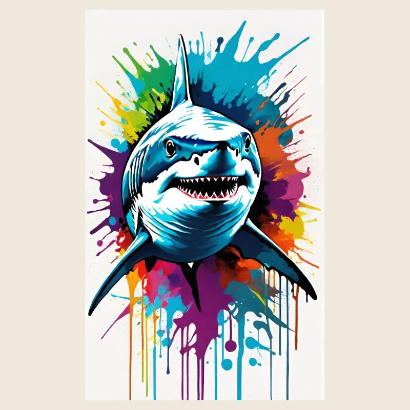 Requin | Grand requin blanc | Créature marine | Poisson