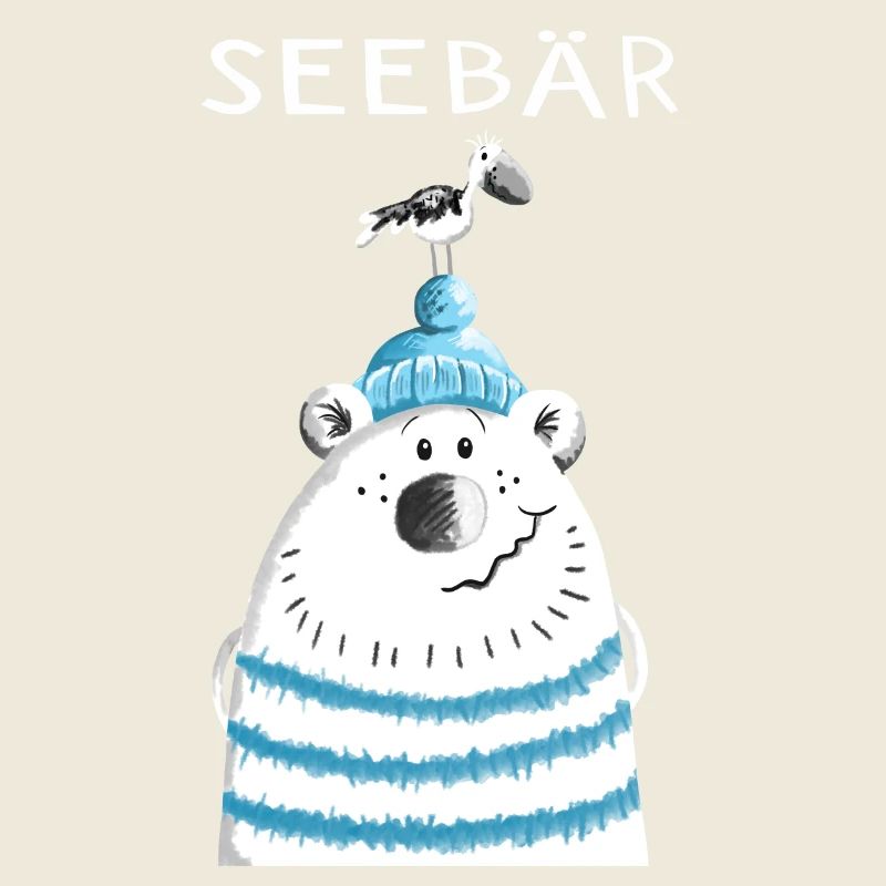 Seebär - Bär - Eisbär - Tiere - Comic - Norden