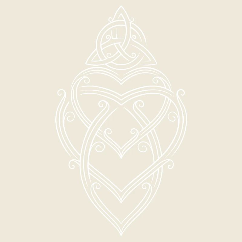 Mutterknoten Trinity Symbol Triqueta Triquetra