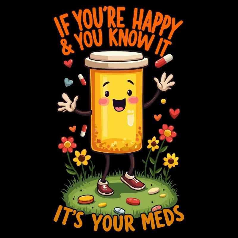Glückliche Medikamente
