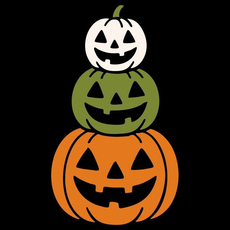 Halloween jack-o'-lantern motif